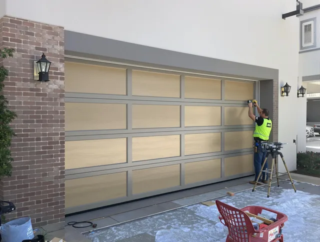 Garage door replacement service by Alhambra Garage Door Repair in Alhambra