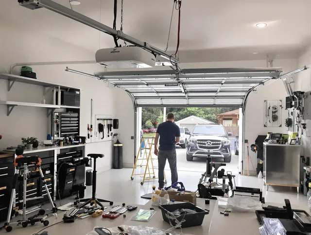 Garage door opener installation by Alhambra Garage Door Repair in Alhambra