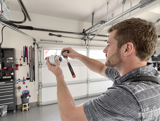 Garage door opener repair service by Alhambra Garage Door Repair in Alhambra