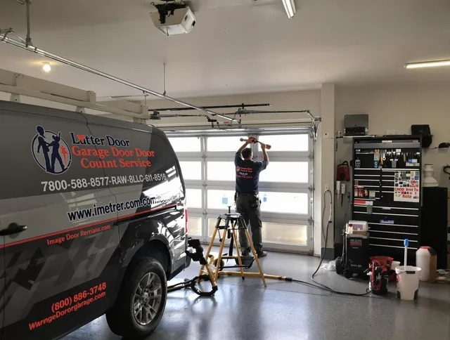 Alhambra Garage Door Repair team performing same-day garage door repair in Alhambra