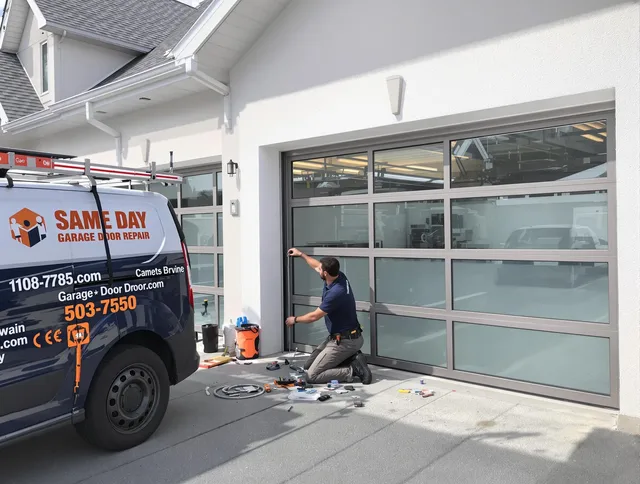 Same-day garage door repair service by Alhambra Garage Door Repair in Alhambra